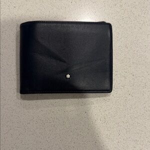 Montblanc Black Leather Card Holder